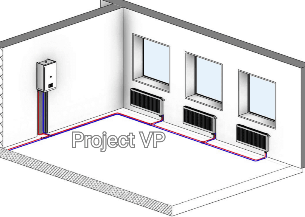 Проєкт, монтаж теплої підлоги Project VP