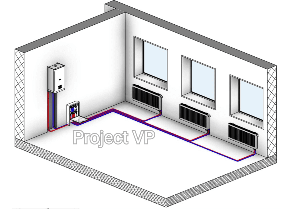 Проєктування систем опалення в Києві Project VP