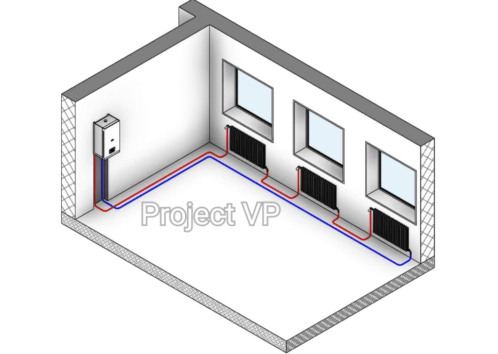 Проєкт, монтаж теплої підлоги Project VP